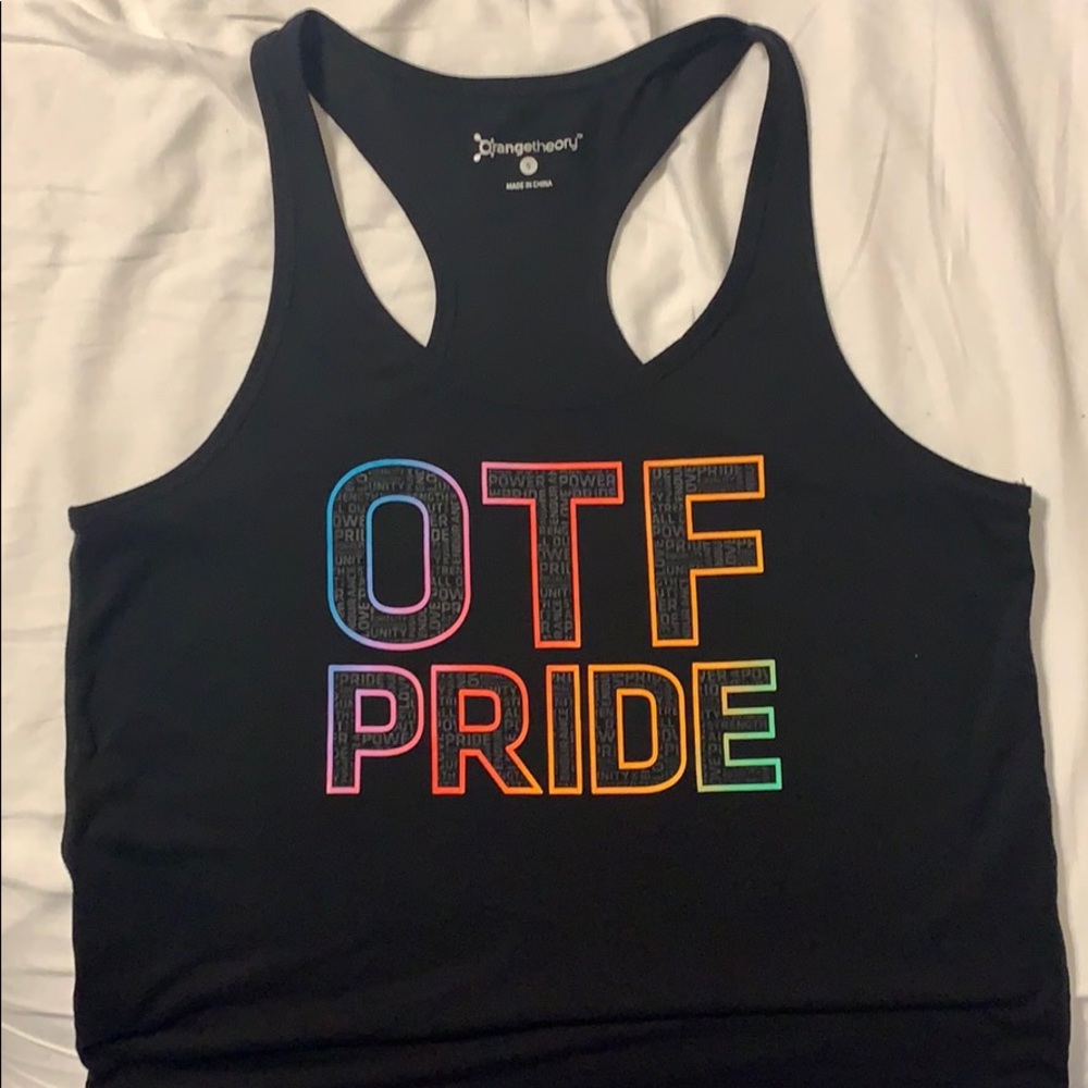 Orangetheory pride tank